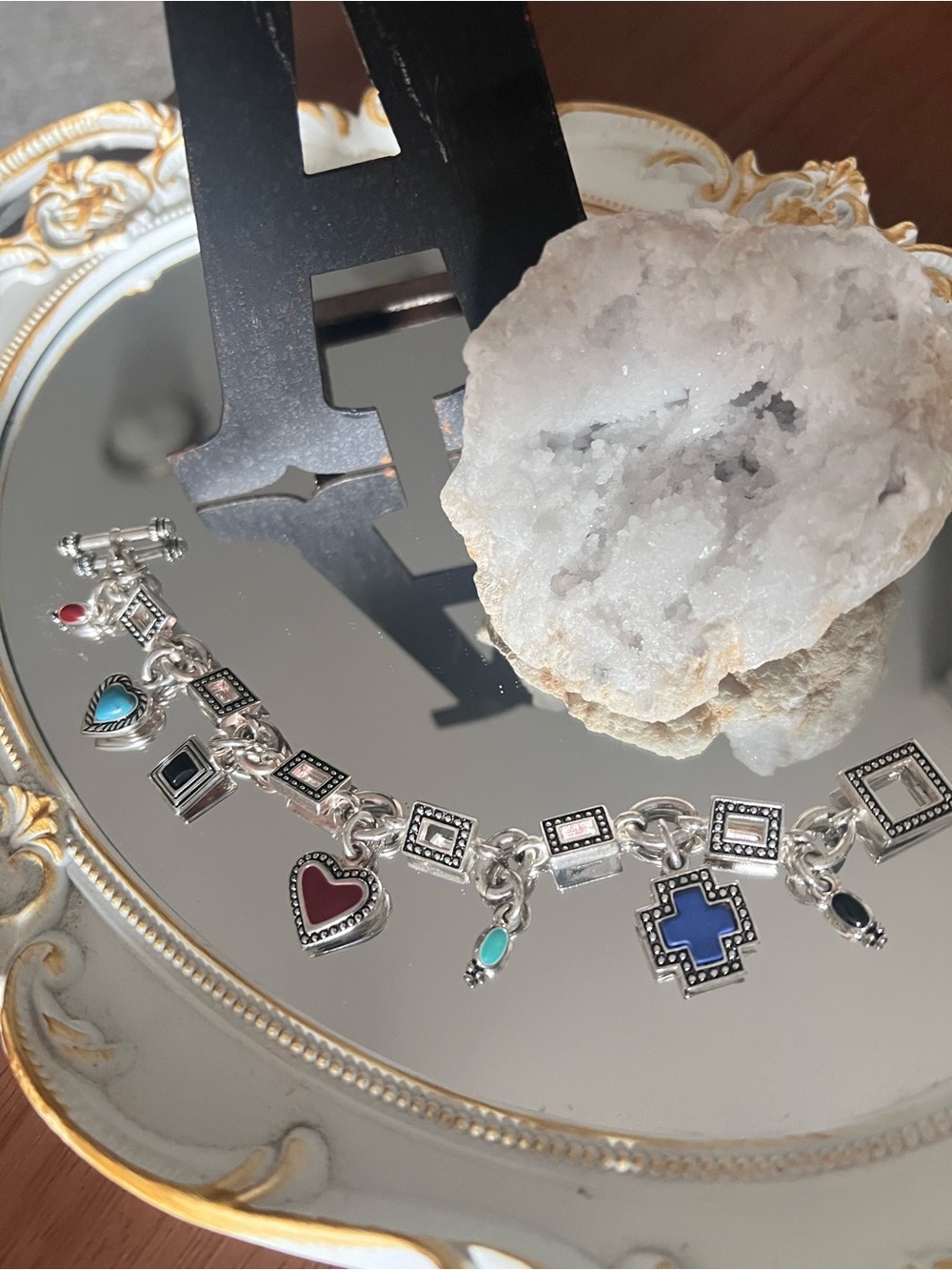 Premier Designs Multicolor Charm Bracelet